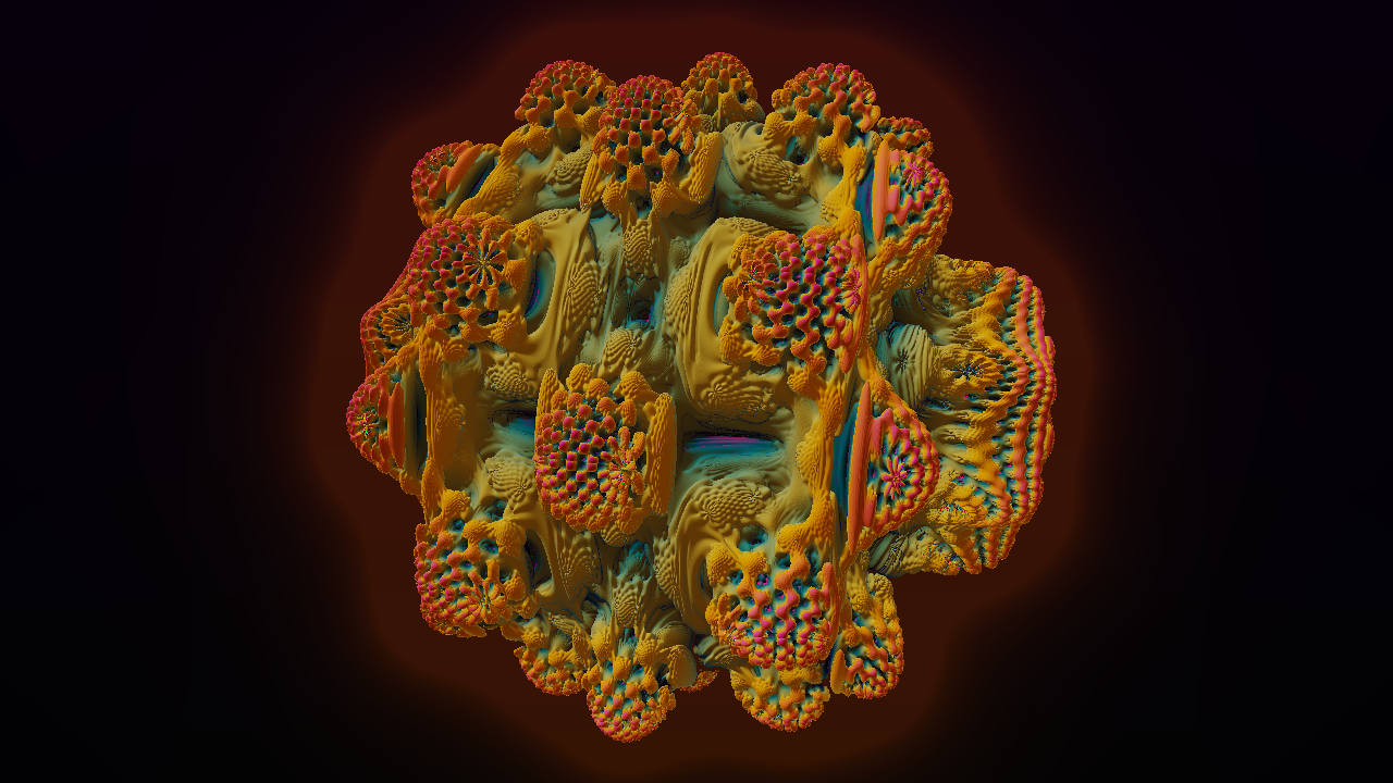 Fractal Flight render from the Field Array screensaver client