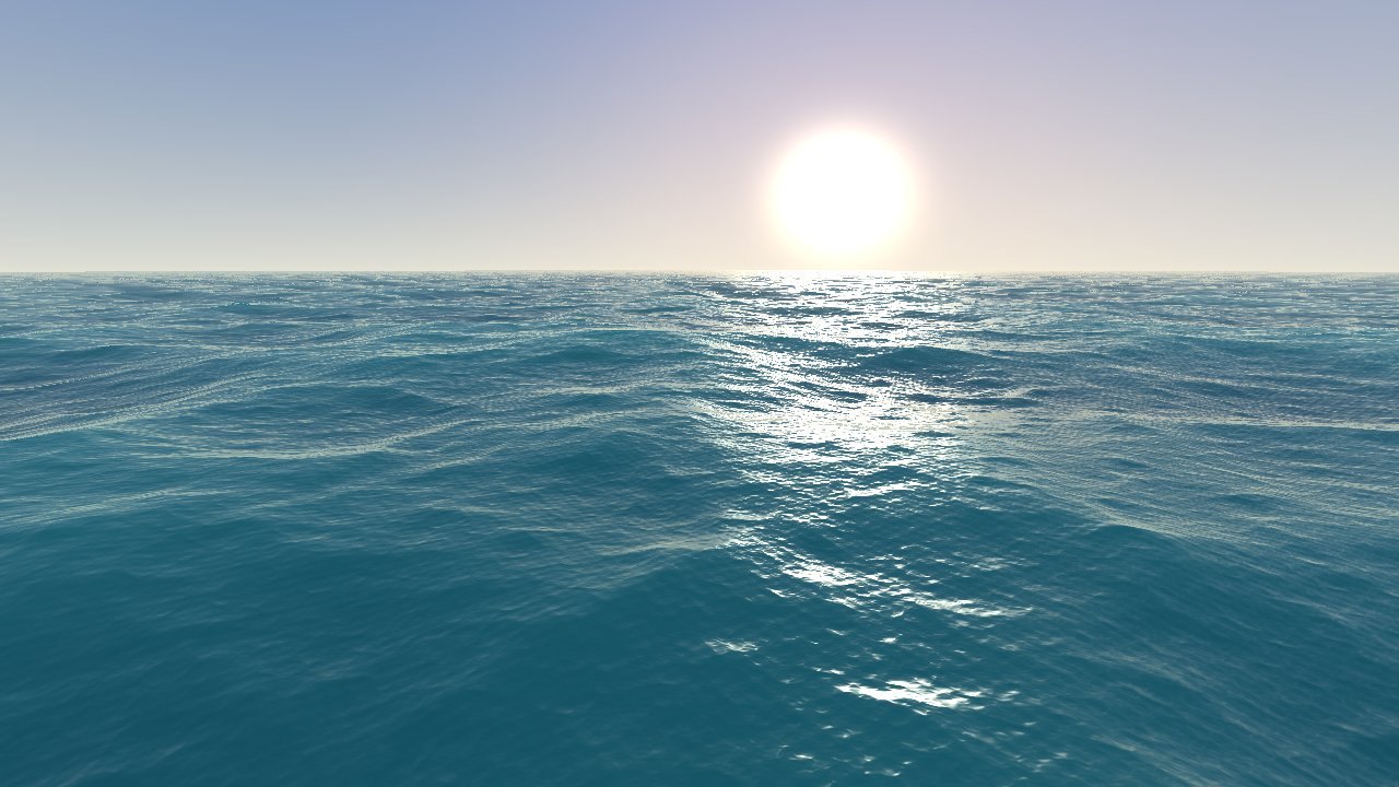 Ocean render from the Field Array screensaver client