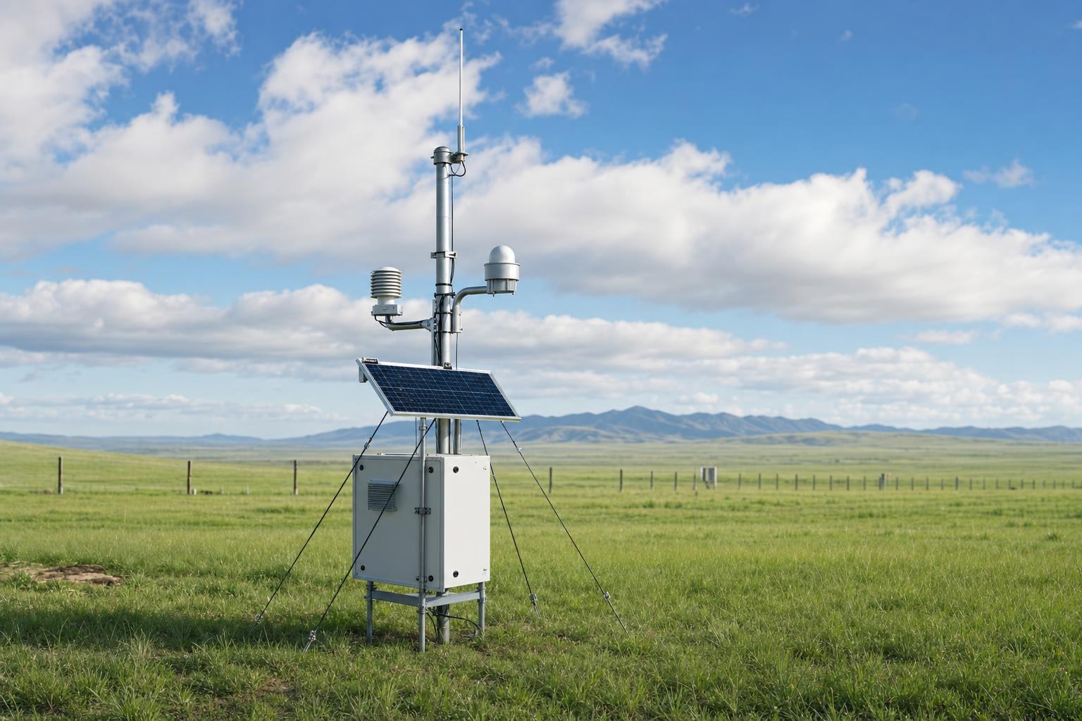 A remote field station instrument shelter